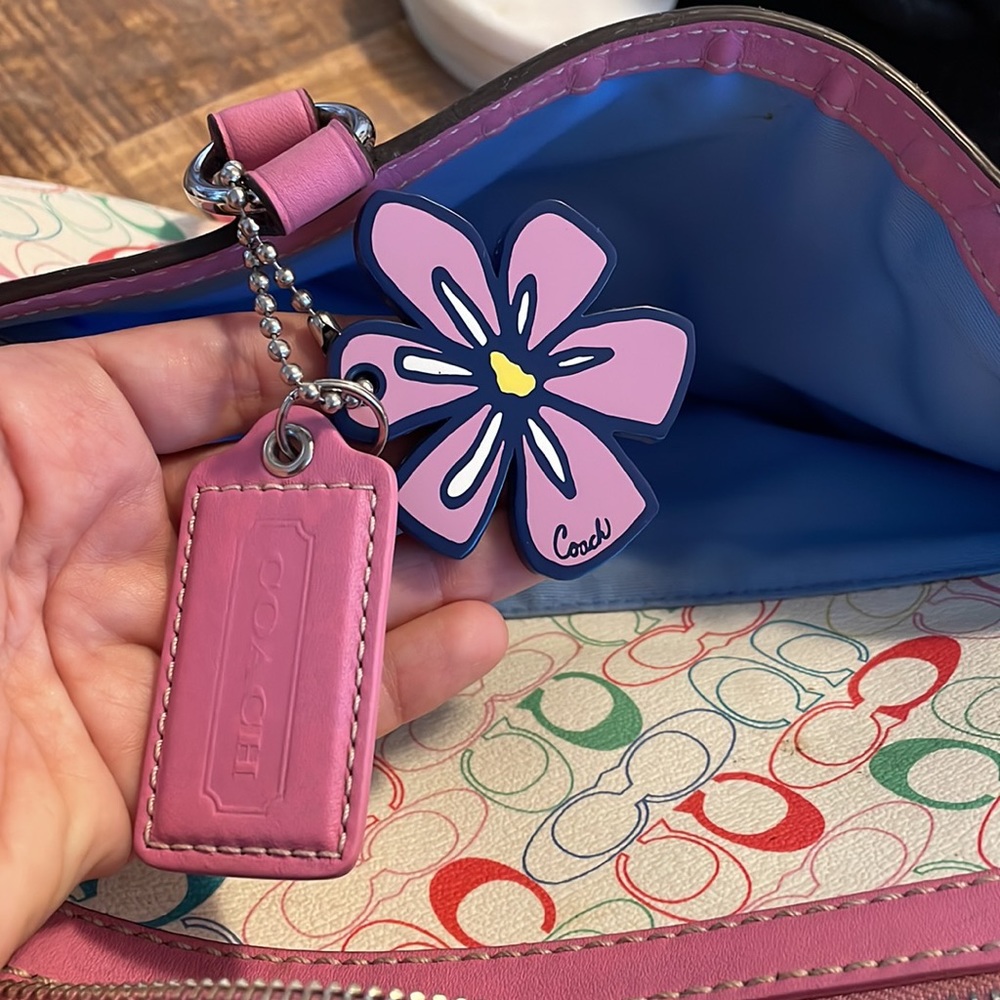 Coach multicolored vintage purse - Picture 4 of 4